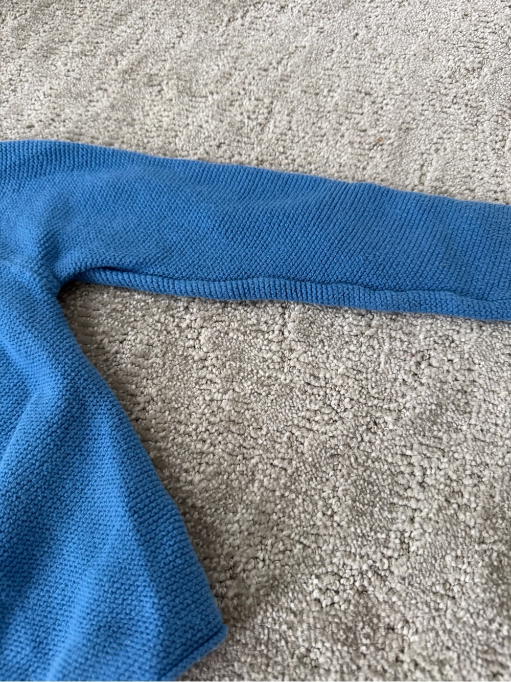 Mini Boden Cashmere Blend Cardigan in Blue Size 6-7 Years Cotton Button Up - Picture 11 of 15